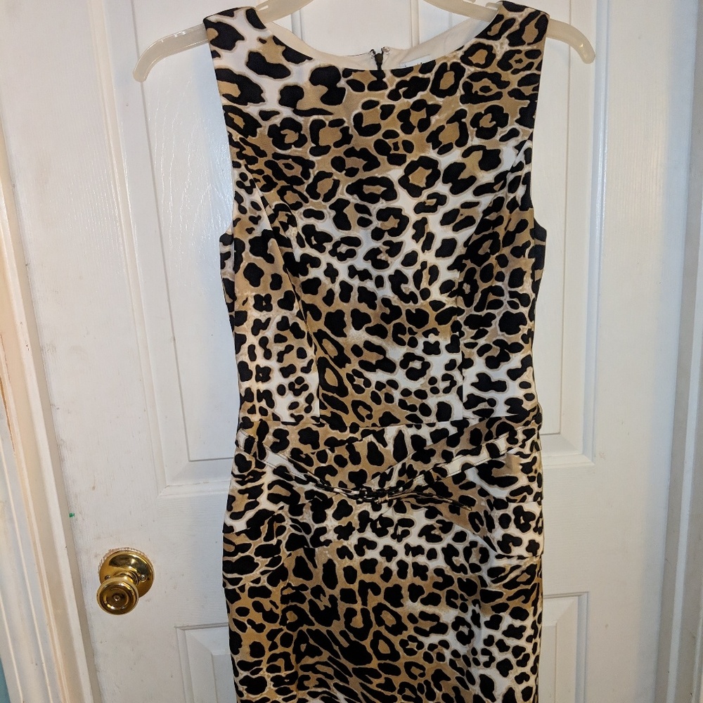 Hot Animal Print Caché Dress🔥
